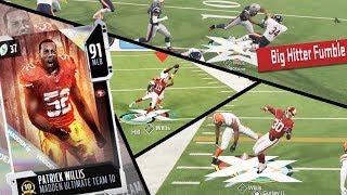 92 OVR Patrick Willis Is A GOON! Makes Plays All Over The Field! (Madden 20 Ultimate Team)