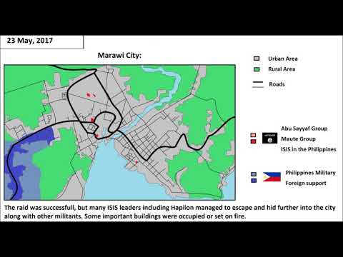 The battle of Marawi, every day