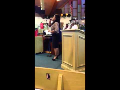 Cassie Carter singing Trust Me