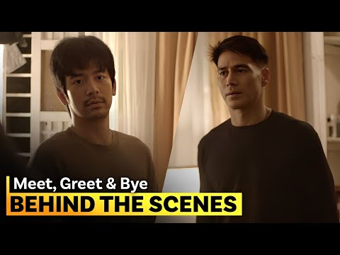 Tupe and Brad's awkward tension | Behind the Scenes | 'Meet, Greet & Bye'