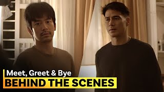 Tupe and Brad's awkward tension | Behind the Scenes | 'Meet, Greet & Bye'
