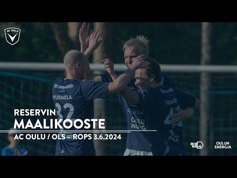 Maalikooste: AC Oulu / OLS - RoPS 3.6.2024 (Ykkönen)