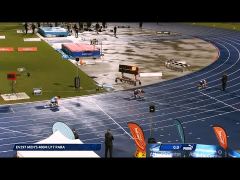 U17 Para Men 400m Final 2022 Australian Track & Field Championships
