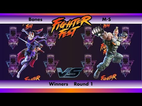 Flynn's Arcade Fighter Fest 5 WR1 - Bones (Kunimitsu) Vs M-S (Jack-7) Tekken 7 Tournament 2023