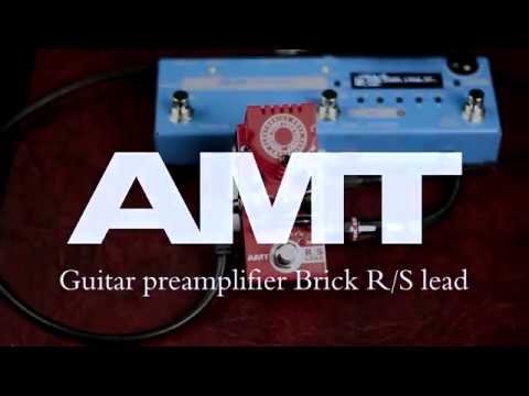 Демонстрация звучания гитарного предусилителя AMT R/S-Lead