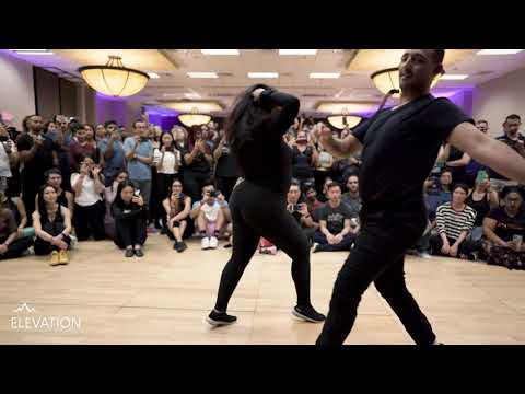 Felipe & Bruna | Elevation Zouk Festival 2022 - Brazilian Zouk demo | Vega Almohalla - En El Aire