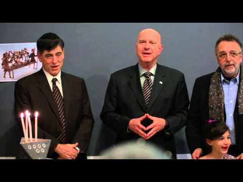 Ilan Mor, Izrael Állam nagykövete, André Goodfriend, az USA nagykövete