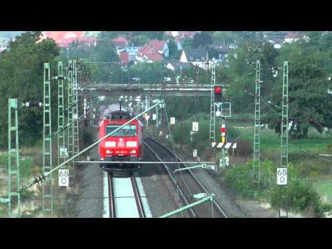 Zug Züge Trains - auf der Main-Neckar-Bahn KBS 650