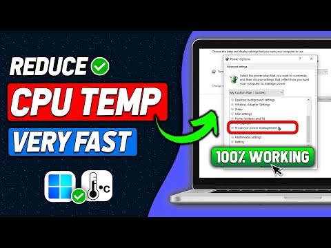 FASTEST Way To Reduce CPU Temperature 2025 | Windows PC/Laptop (2025 New Method)