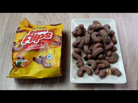 Choceur Schoko Flips 🍫 Erdnussflips in Vollmilchschokolade 🤩
