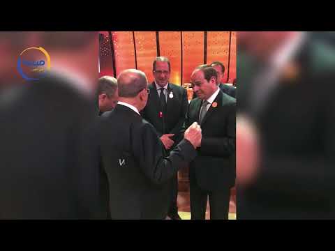 السيسى يلتقى مع موجيرينى والرئيس اللبنانى على هامش القمة العربية