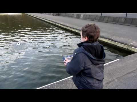 Model Boat based on a Raspberry PI Zero. First Test run.