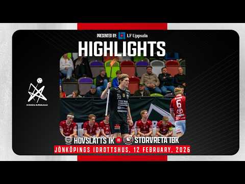 Highlights Hovslätts IK vs Storvreta IBK