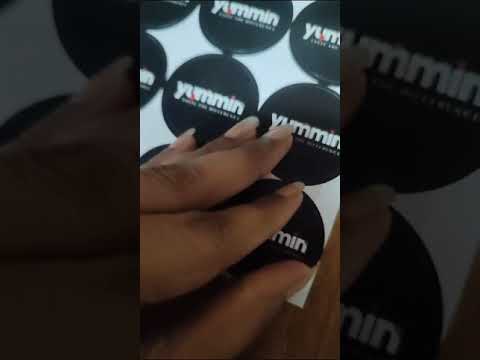 Printed Round Sticker