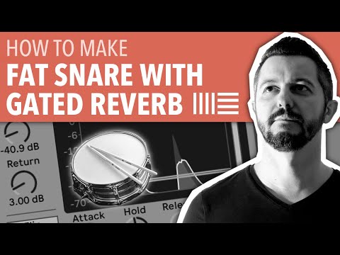 HOW TO MAKE FAT SNARE WITH GATED REVERB | ABLETON LIVE
