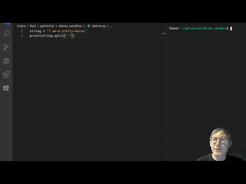 String Functions And Methods The Split Method