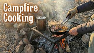 Camp Cooking - Cast Iron Breakfast Cooking