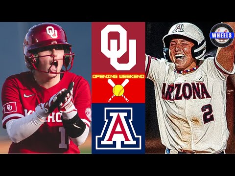 #3 Oklahoma vs #18 Arizona (CRAZY!) | 2026 College Softball Highlights