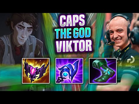 CAPS IS A GOD WITH VIKTOR! - G2 Caps Plays Viktor Mid vs Vladimrir! | Season 2022