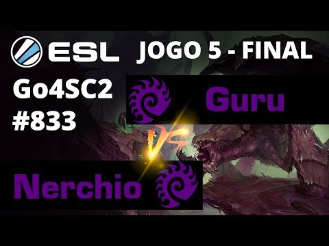 StarCraft 2 - Guru vs Nerchio (ZvZ) Jogo 5 - FINAL - Go4SC2 Europe Cup #833 [PT-BR]