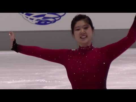 Stephanie Hao   Bronze Ladies I Free Skating Oberstdorf 2017