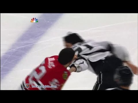 Jordan Nolan vs Brandon Bollig Mar 25, 2013