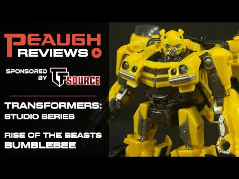 Video Review: Transformers: Studio Series Rise of the Beasts - Deluxe Class BUMBLEBEE