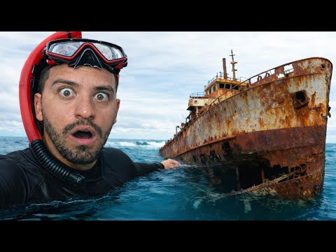 Ανέβηκα στο Πιο Επικίνδυνο Ναυάγιο της Ελλάδας - Χαλκίδα 