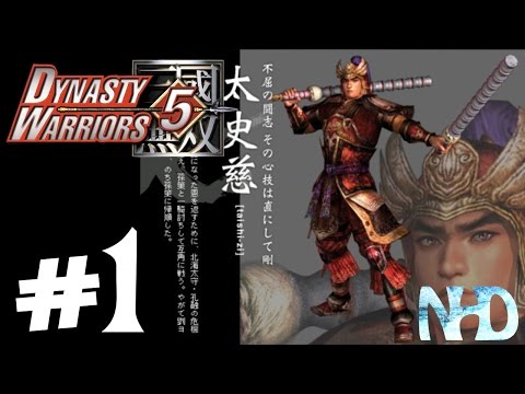 Let's Play Dynasty Warriors 5 Taishi Ci (pt1) Battle of the Wu Territory