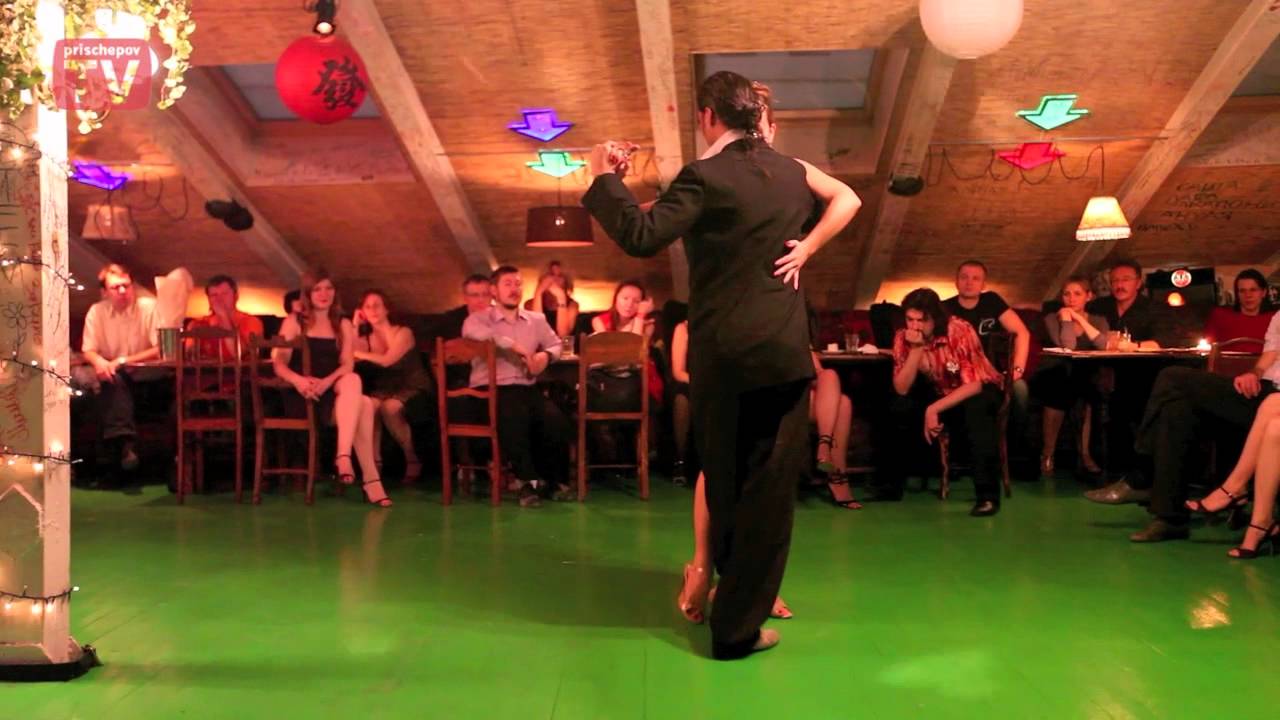 Enzo Hoces and Aurore Chadoin (2-1), Russia, Moscow, Milonga "Na Cherdake", http://prischepov.ru/