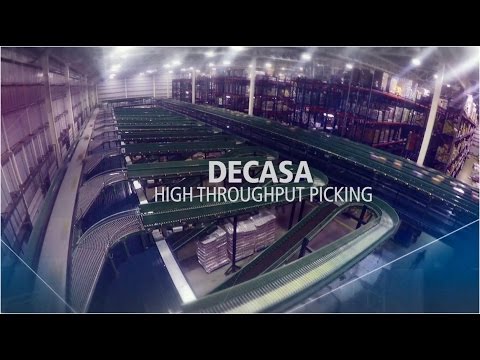 High Throughput Picking and Storage at Decasa México