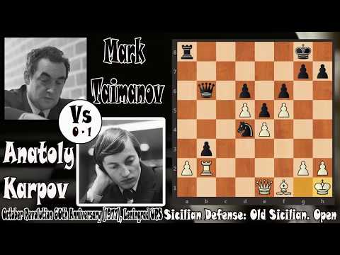 Taimanov to Checkmate - Anatoly Karpov vs Mark Taimanov | Chess Game