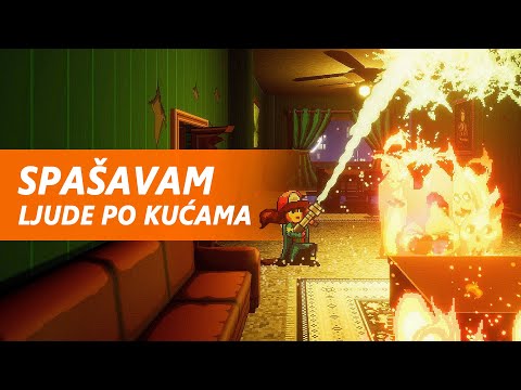 ZALJUBIO SAM SE U GRAFIKU OVE IGRE - Firegirl: Hack 'n Splash Rescue