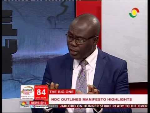 Assessing NDC's manifesto's highlights delivered by Prez Mahama  - 13/9/2016