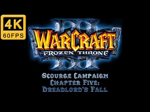 Warcraft 3 The Frozen Throne Walkthrough | Hard | Scourge Campaign | Chapter 5: Dreadlord’s Fall