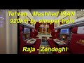 IRAN Night Train - Raja Zendegi Tehran - Mashhad