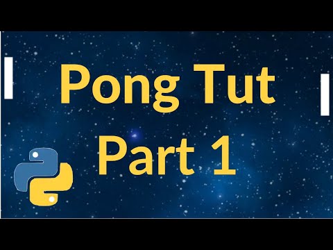 How to Make Pong using Python: Part 1