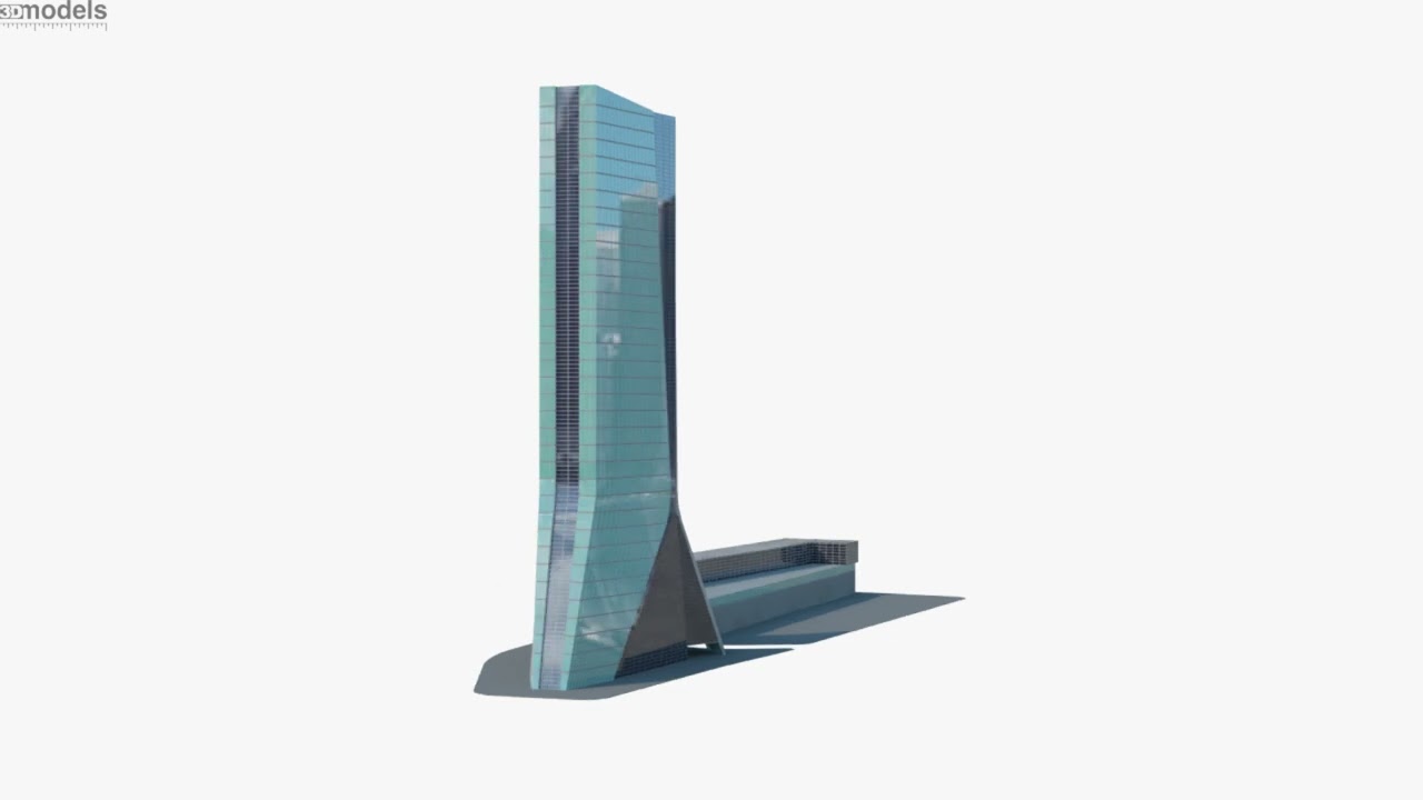 CMA CGM Tower 3D model by 3DModels.org