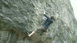 Video thumbnail of Pump Up The Power, 7c+. Peak District