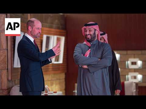 UK's Prince William meets Saudi Crown Prince Mohammed bin Salman