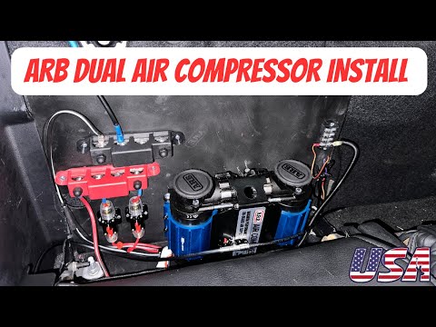 Installing an ARB Dual Air Compressor in My Ford F250: Here's How I Did It!