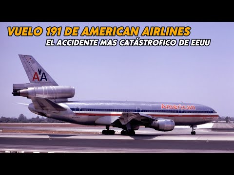 The worst crash in the United States – American Airlines Flight 191 - Engine detachment
