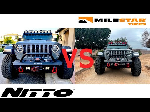 NITTO Trail Grappler vs Milestar Patagonia MT 02