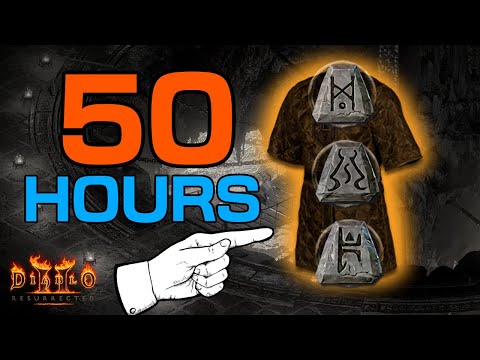 I Spent 50 Hours Total Obtaining The MOST Controversial Item in Diablo 2