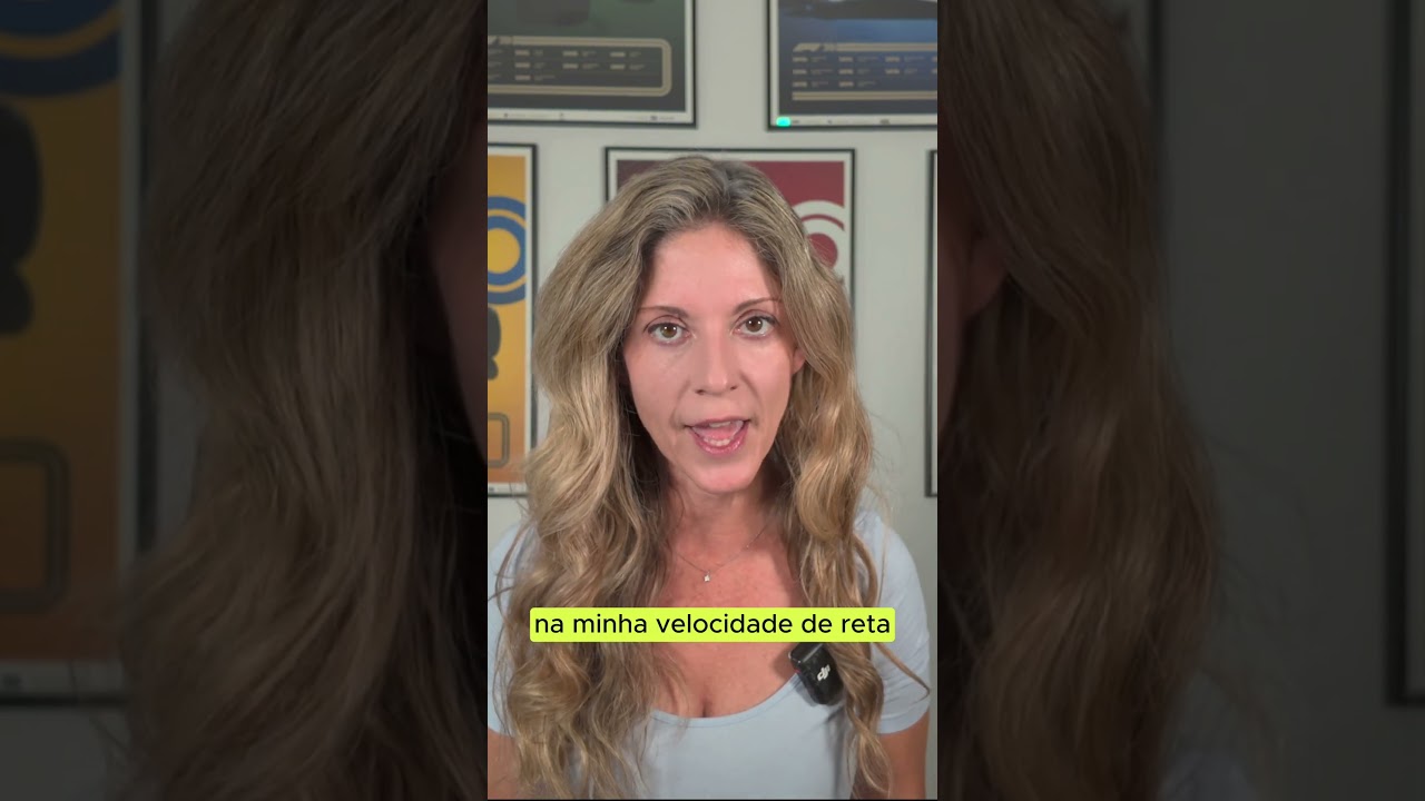 Por que Russell está MAIS LENTO nas retas?