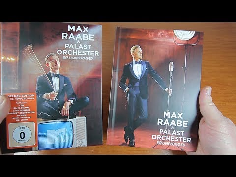 MAX RAABE & PALAST ORCHESTER - MTV UNPLUGGED - (Deluxe Edition ) - UNBOXING