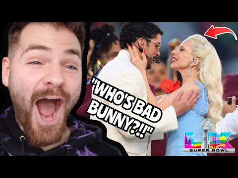 BRITISH Guy Reacts to BAD BUNNY Super Bowl Halftime Show | *FULL* Live Performance | REACTION!!
