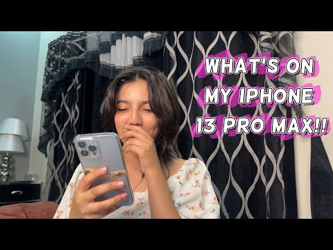 What’s on my iphone 13 pro max!! | Zainab Faisal | Sistrology