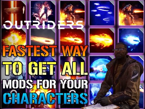Outriders: FASTEST WAY TO GET TIER 1, 2 & 3 MODS FOR ALL YOUR OUTRIDERS! (Mod Guide)