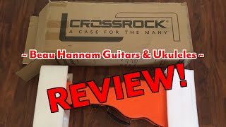 Crossrock CRF2020CU Sklolaminát koncertní ukulele kufr.